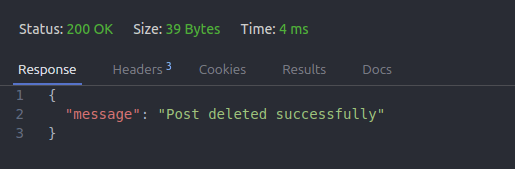 DELETE /posts/:id